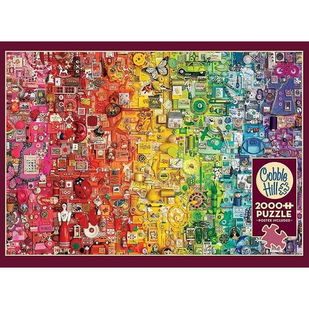 image Rainbow 2000 Piece Puzzle Main Product Image