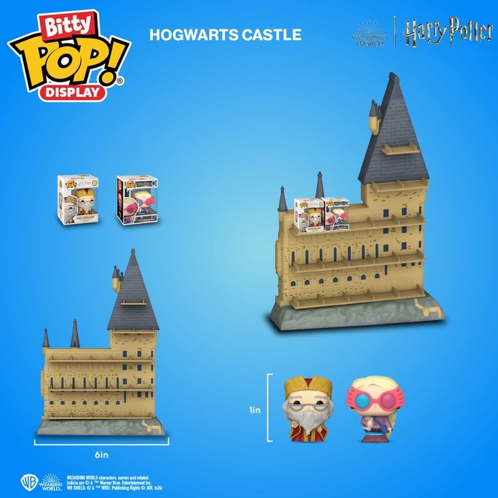FUNKO Pop Bitty Hogwarts Castle Display Case Third Alternate Image