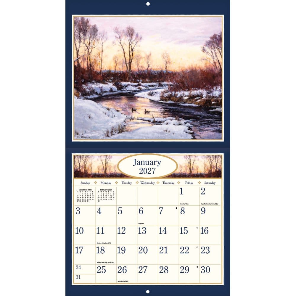 Four Seasons 2027 Wall Calendar by Lee Stroncek Second Alternate Image