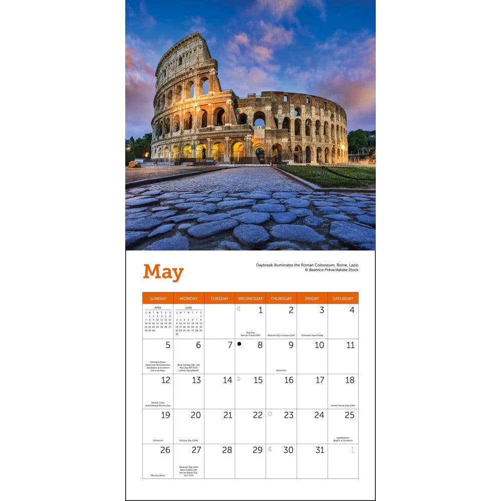 Italy 2024 Mini Wall Calendar alternate 2