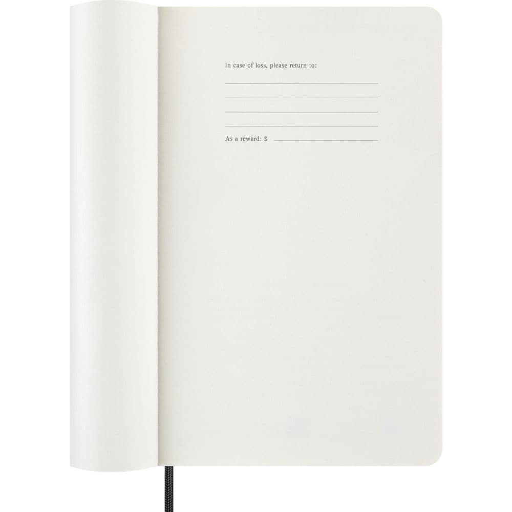 Moleskine Precious &amp; Ethical Black 2027 Weekly Planner Fifth Alternate Image