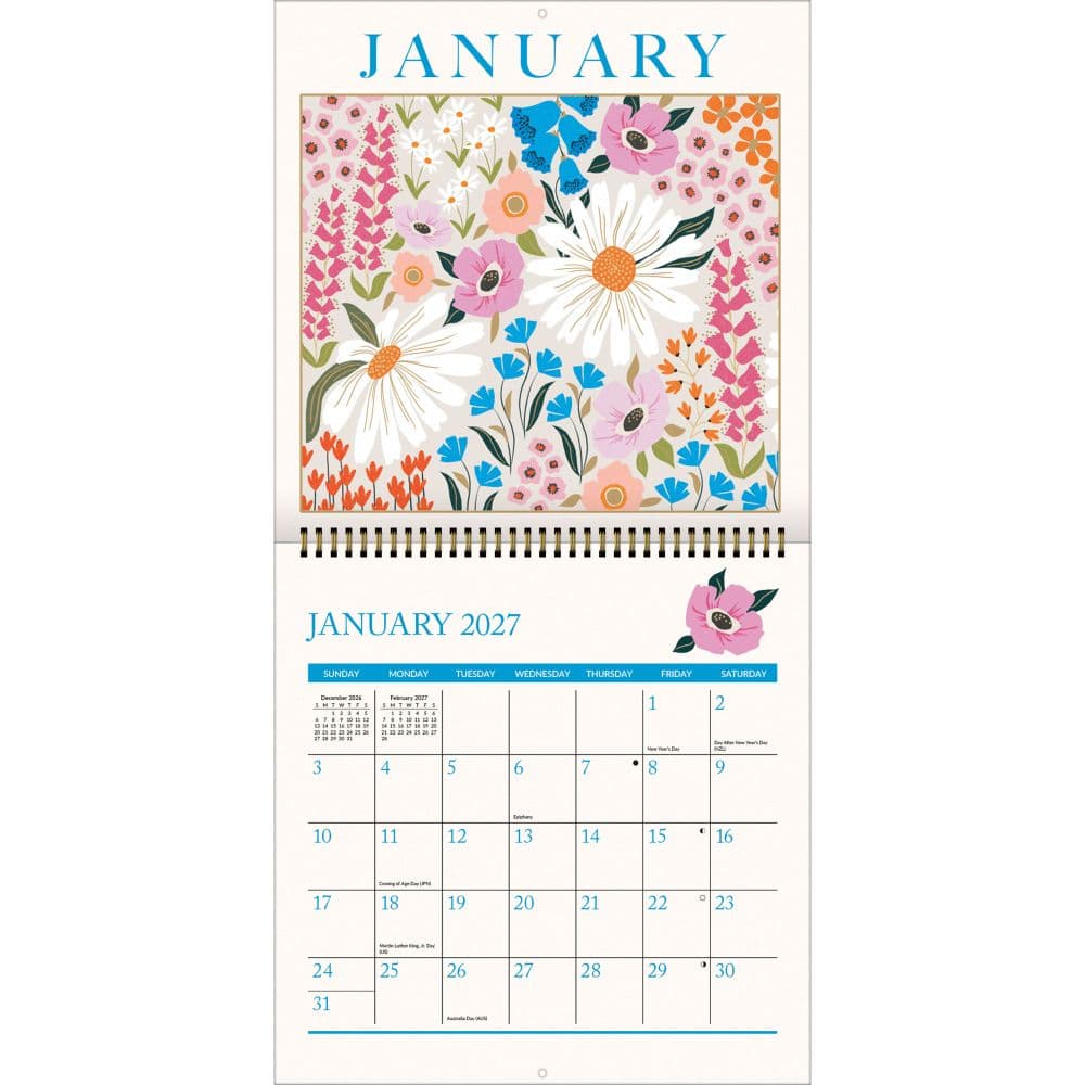 In Bloom 2027 Spiral Wall Calendar Second Alternate Image