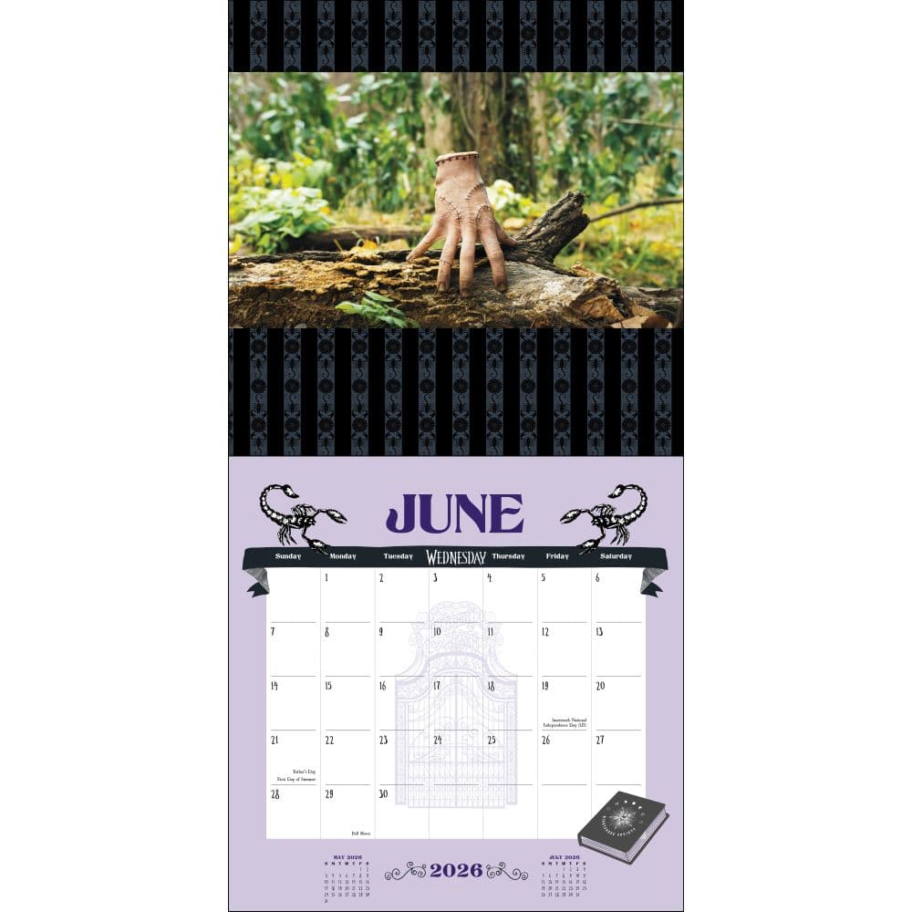 Wednesday 2026 Wall Calendar Third Alternate Image