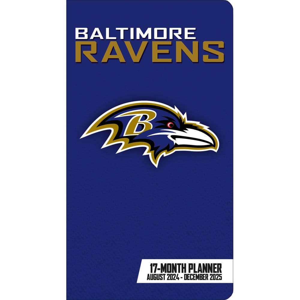 NFL Baltimore Ravens 17 Month 2025 Pocket Planner Main Image