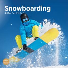 Snowboarding 2024 Wall Calendar