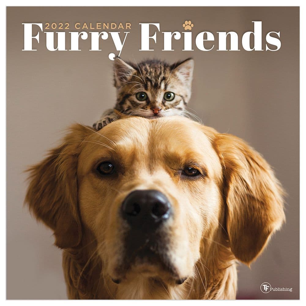 Furry Friends 2022 Wall Calendar