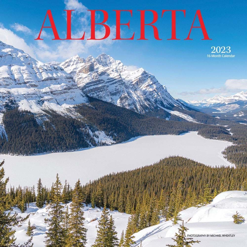 Alberta 2023 Wall Calendar