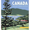 image Canadian Travel Posters 2025 Wall Calendar Main Image