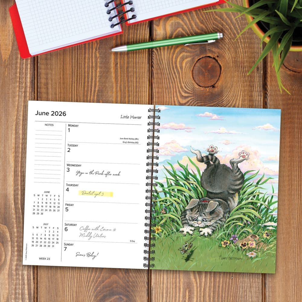 Cats by Gary Patterson 2026 Engagement Planner Second Alternate Image