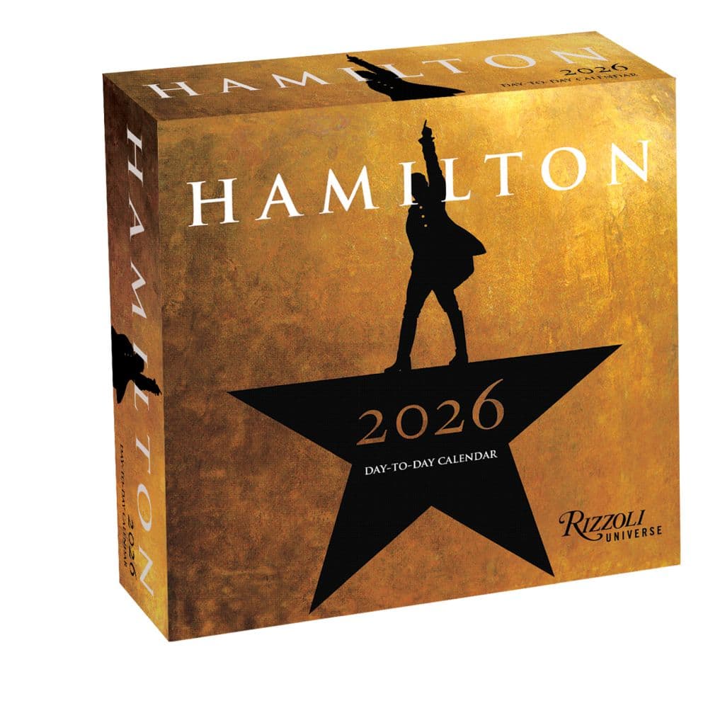 Hamilton 2026 Desk Calendar Main Image
