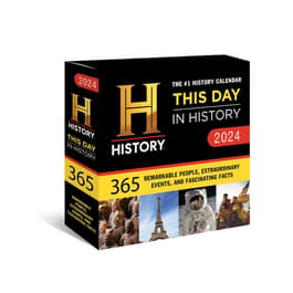 This Day in History 2024 Desk Calendar