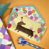 image Charming Long-Haired Dachshund Birthday Greeting Card