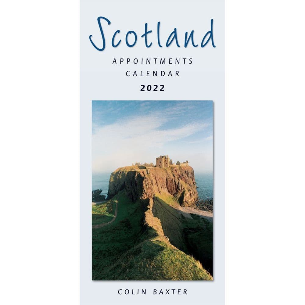 Scotland 2022 Slim Wall Calendar