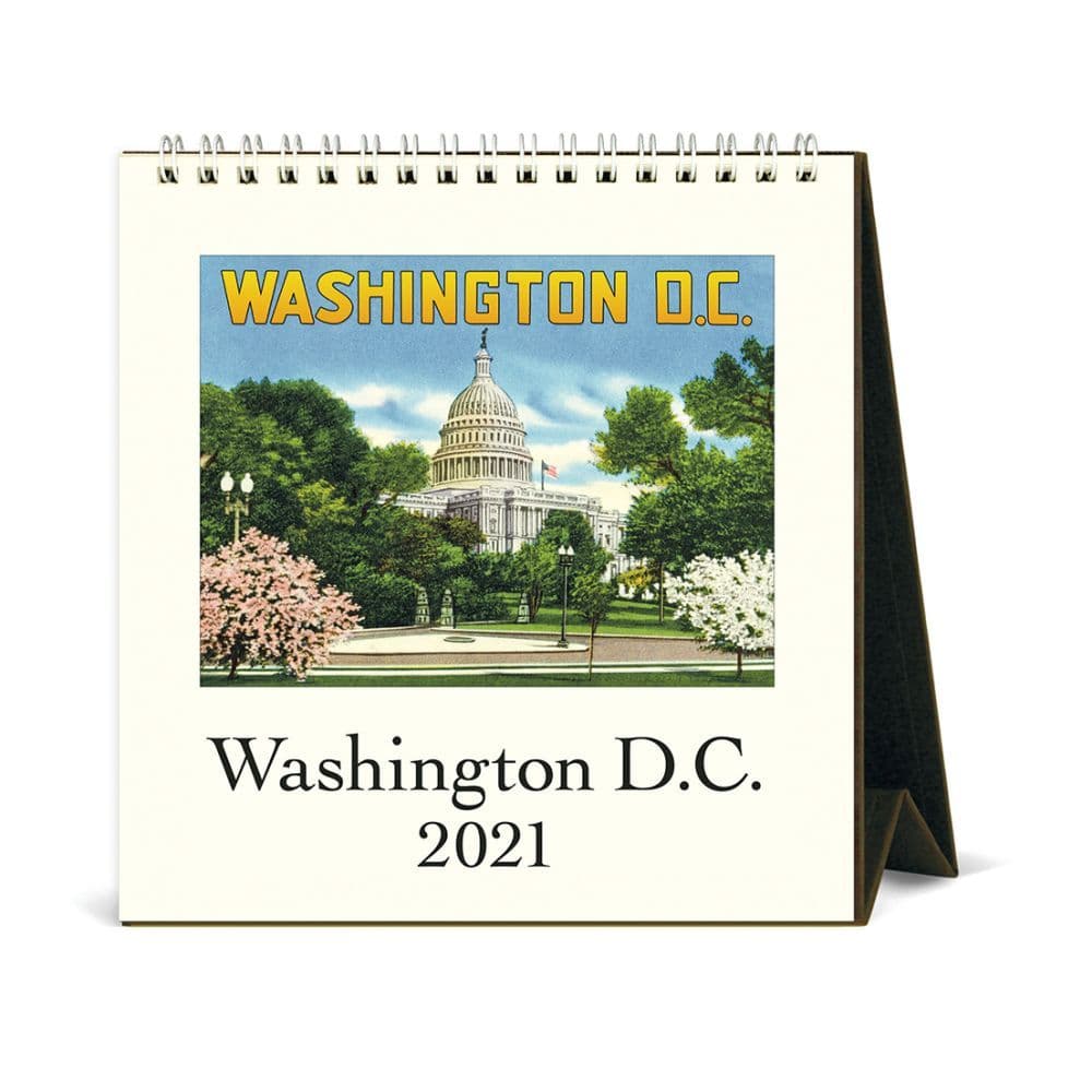 2021 Washington DC Easel Calendar