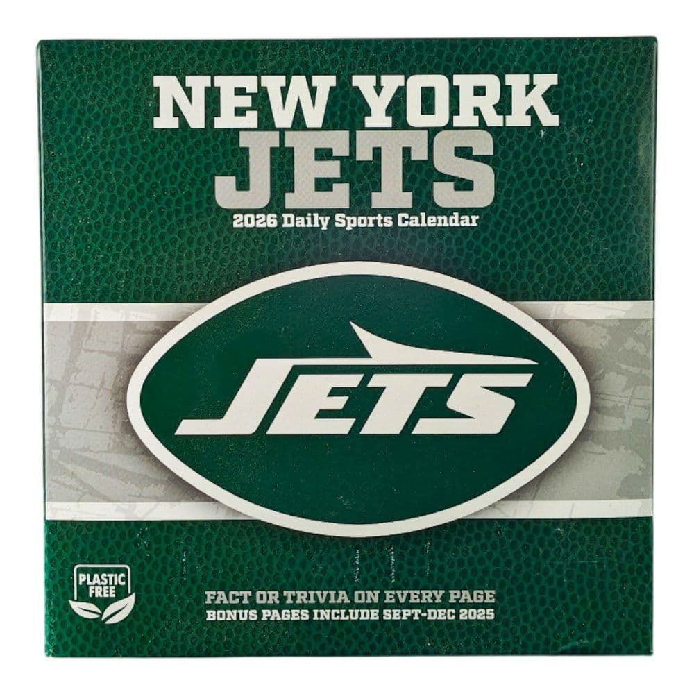 NFL New York Jets 2026 Desk Calendar First Alternate Image