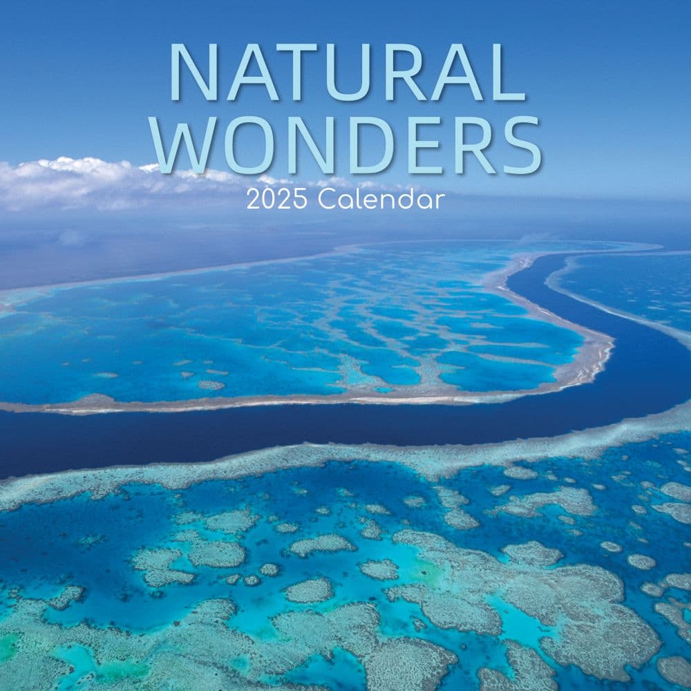 Natural Wonders 2025 Wall Calendar