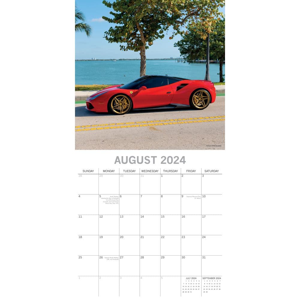 Ferrari 2024 Wall Calendar