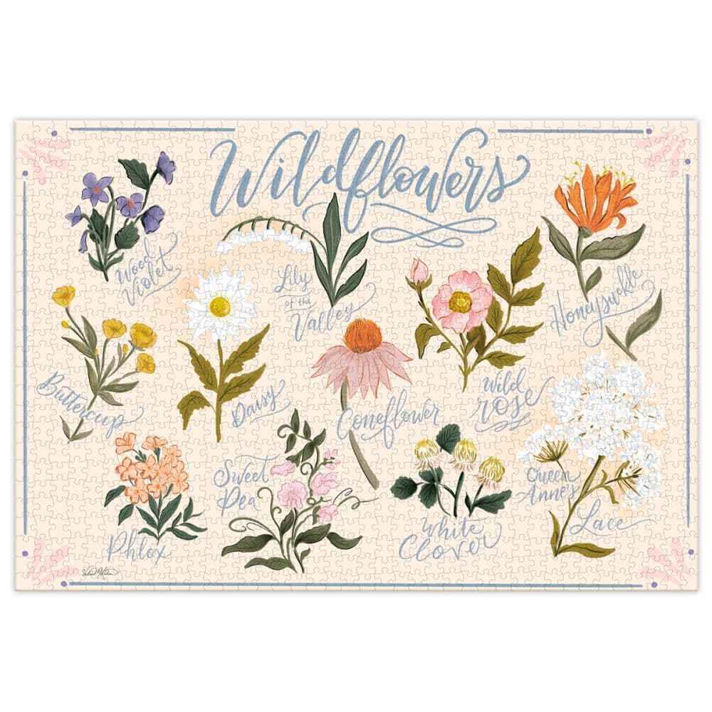 Wildflowers 1000 Piece Puzzle