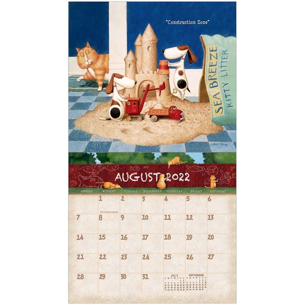 Cats Life 2022 Wall Calendar Calendars Com