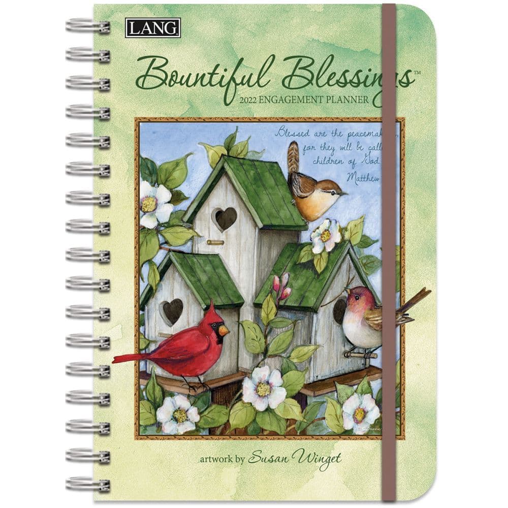 Bountiful Blessings 2022 Spiral Engagement Planner