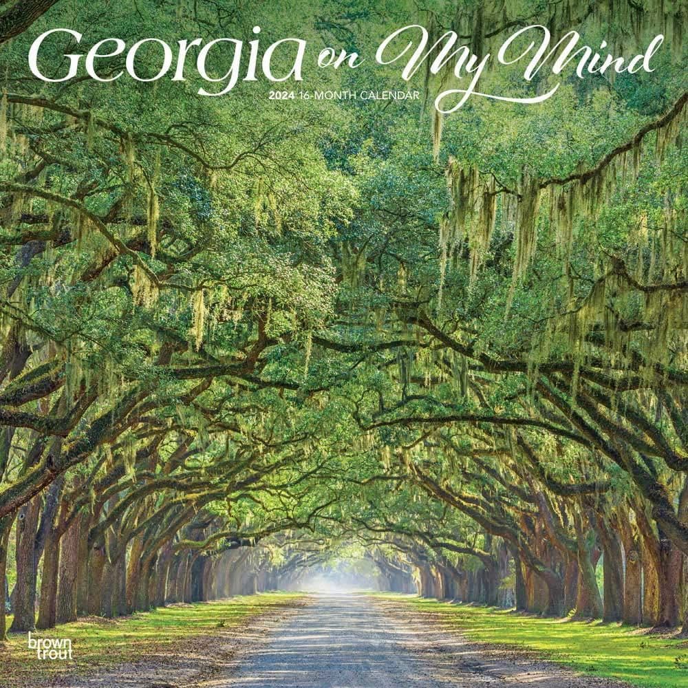 Georgia On My Mind 2024 Wall Calendar Main Product Image width=&quot;1000&quot; height=&quot;1000&quot;