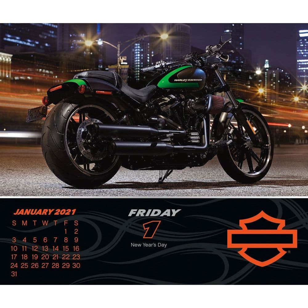 Harley Davidson Desk Calendar