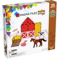 image Magna-tiles 25 Piece Farm Animals Set Main Product Image