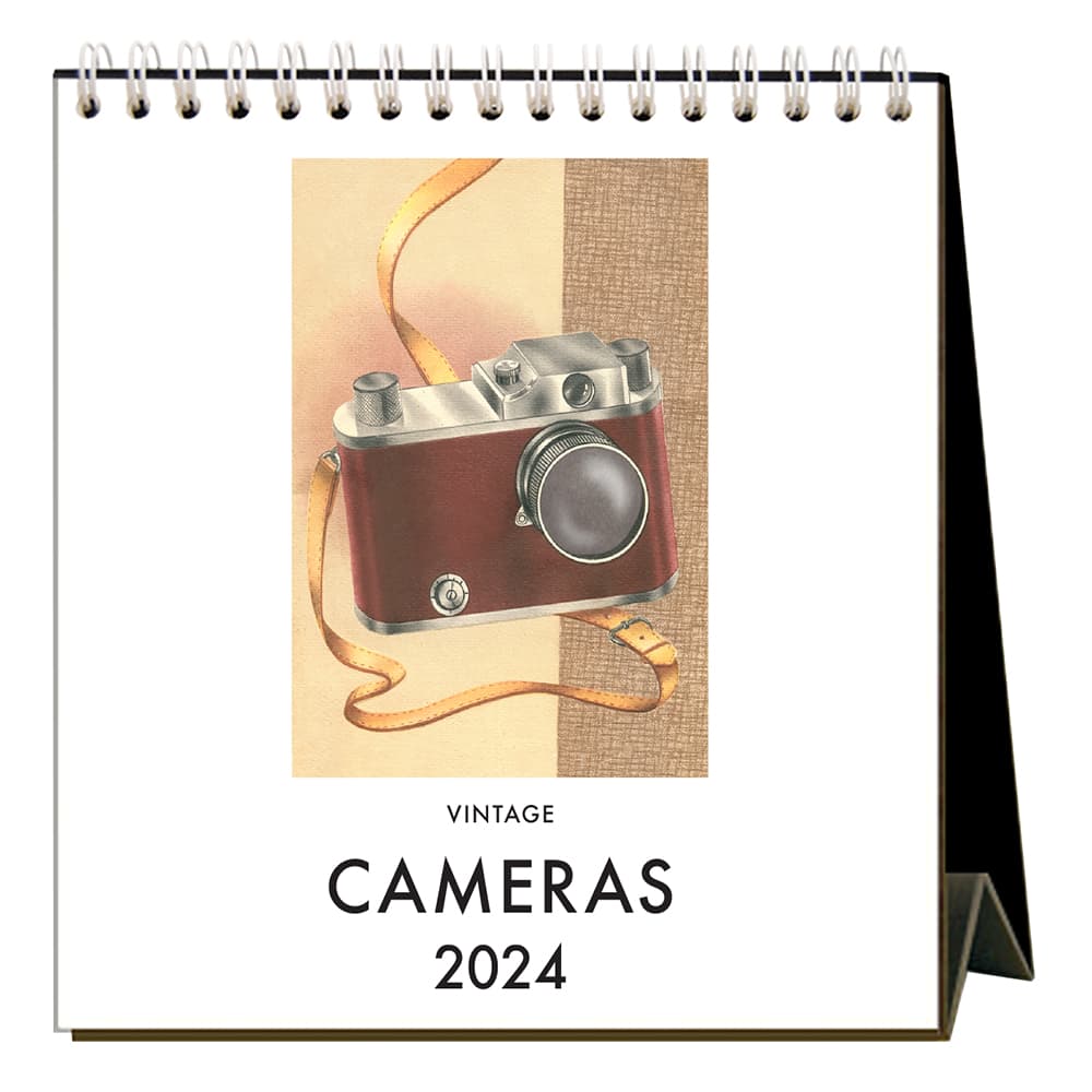 Cameras 2024 Easel Desk Calendar Main Product Image width=&quot;1000&quot; height=&quot;1000&quot;
