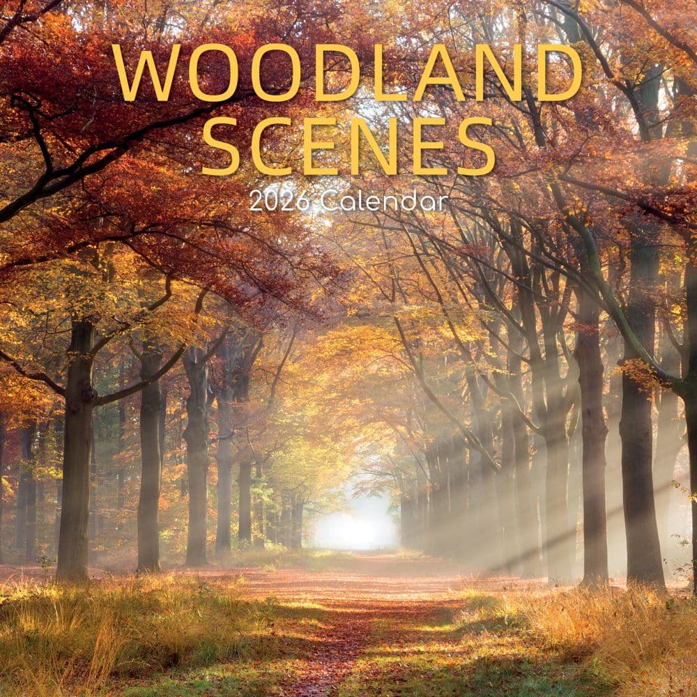 Woodland 2026 Wall Calendar Main Image