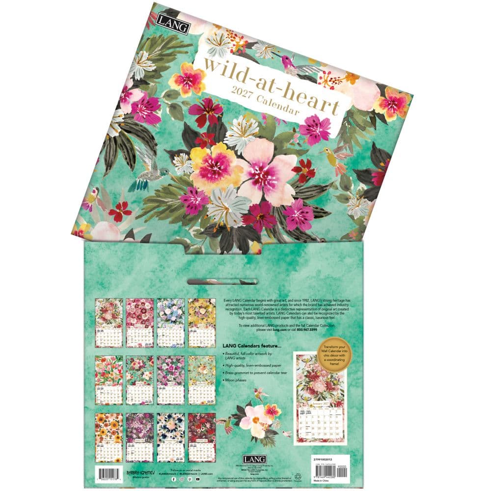 Wild at Heart 2027 Wall Calendar by Barbra Ignatiev Fourth Alternate Image