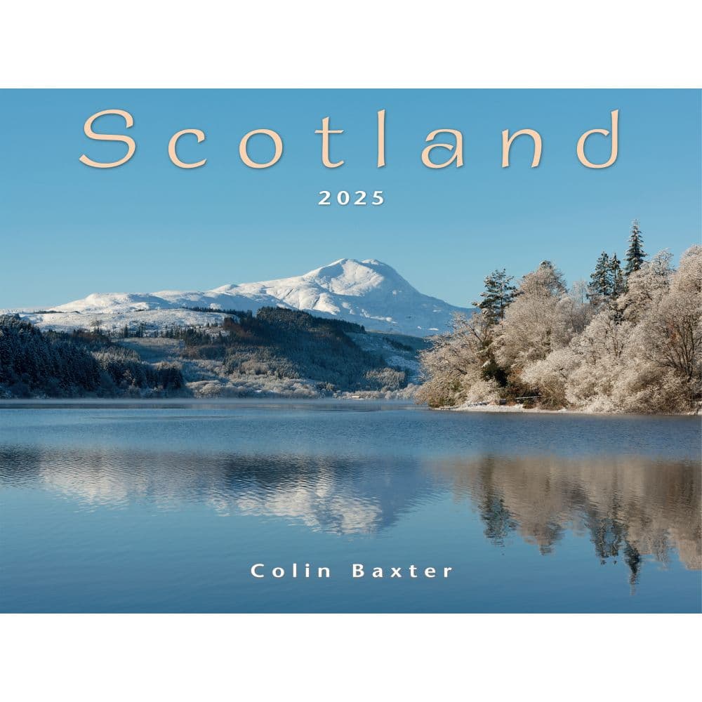 Scotland Landscape 2025 Wall Calendar Main Image