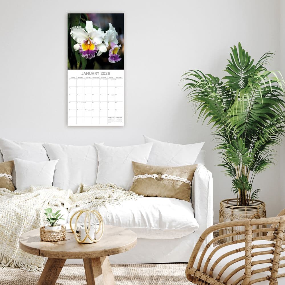 Orchids 2026 Wall Calendar Second Alternate Image
