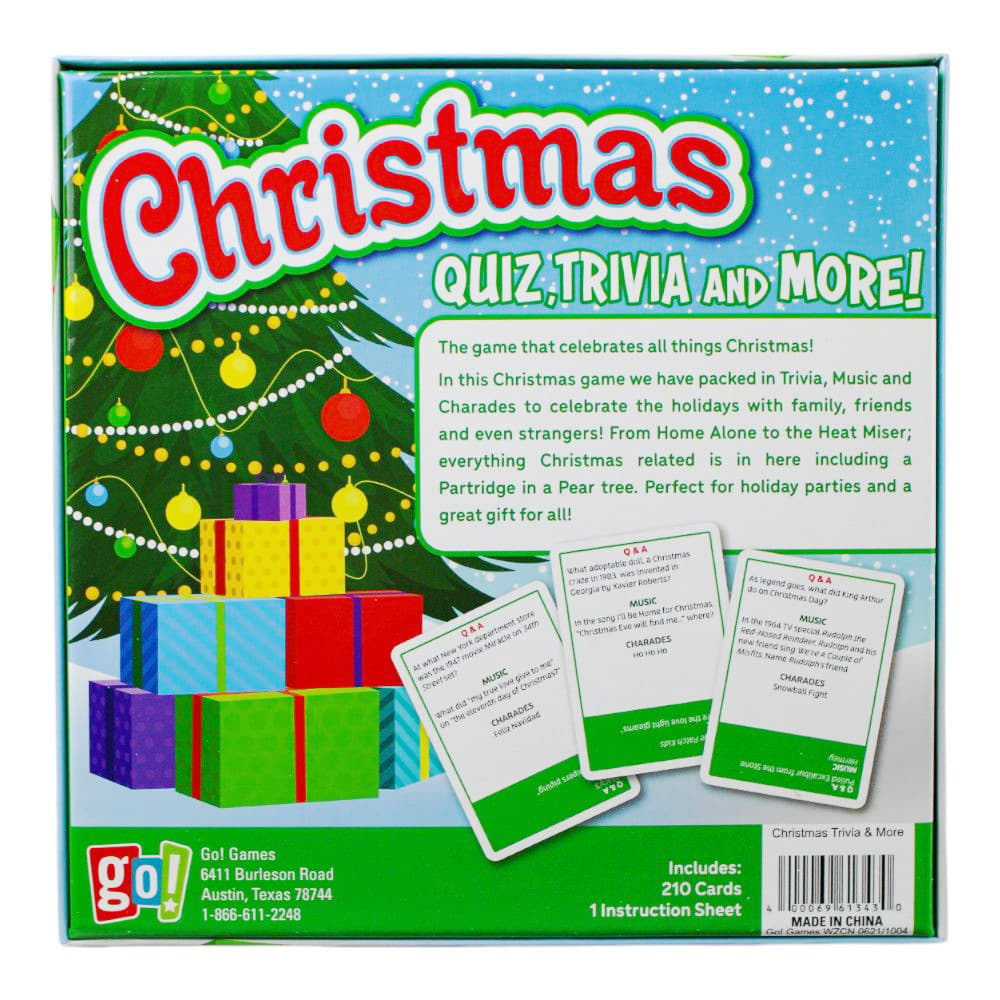 Christmas Trivia &amp; More Game First Alternate Image