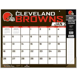 Cleveland Browns 2025 Desk Pad