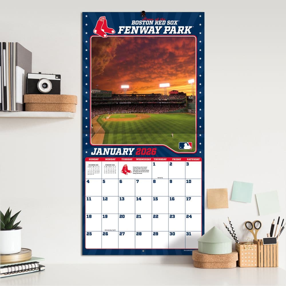 MLB Fenway Park 2026 Wall Calendar Fourth Alternate Image