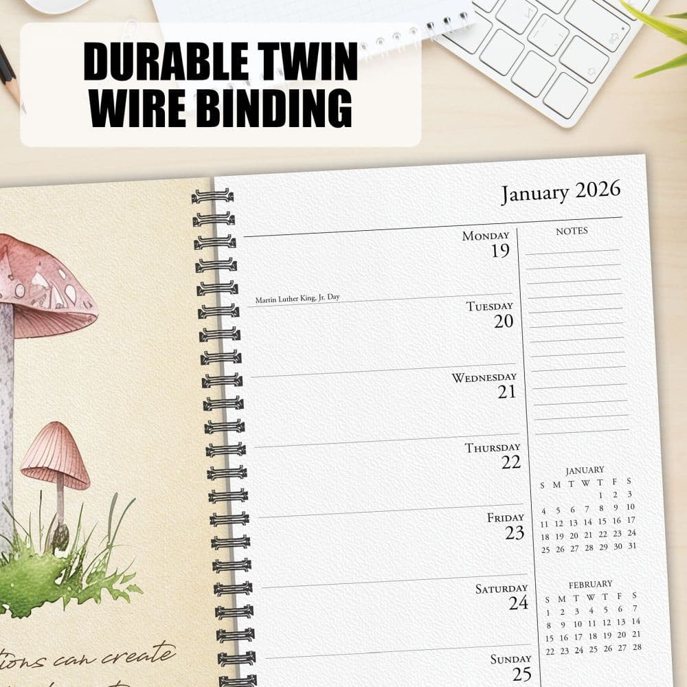 Art of the Mushroom 2026 Engagement Planner Fourth Alternate Image