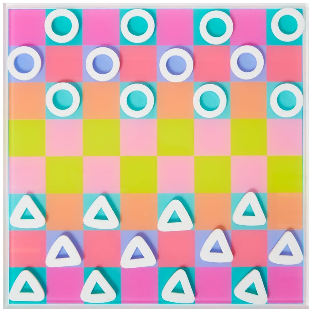 Kailo Chic Acrylic Checkers Game Alternate Image 1
