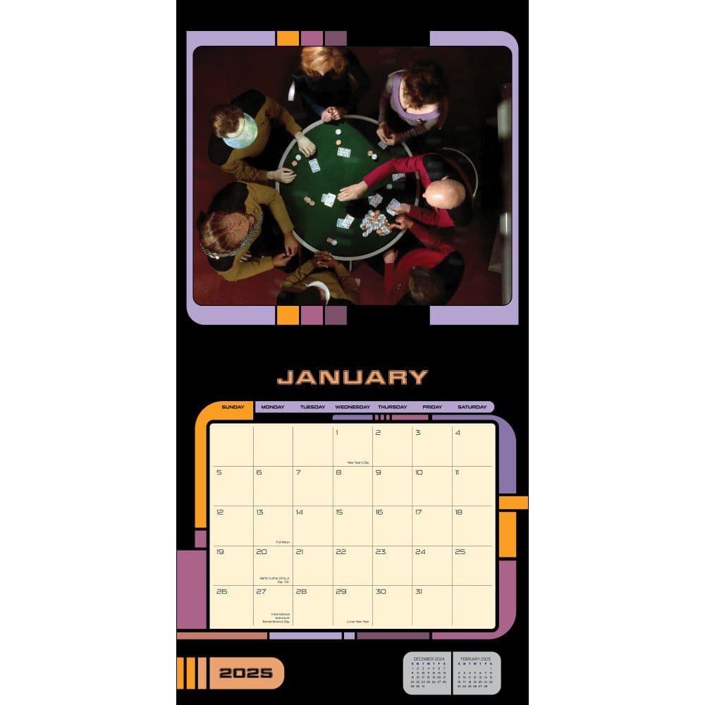 Star Trek Next Generation 2025 Wall Calendar First Alternate Image width=&quot;1000&quot; height=&quot;1000&quot;