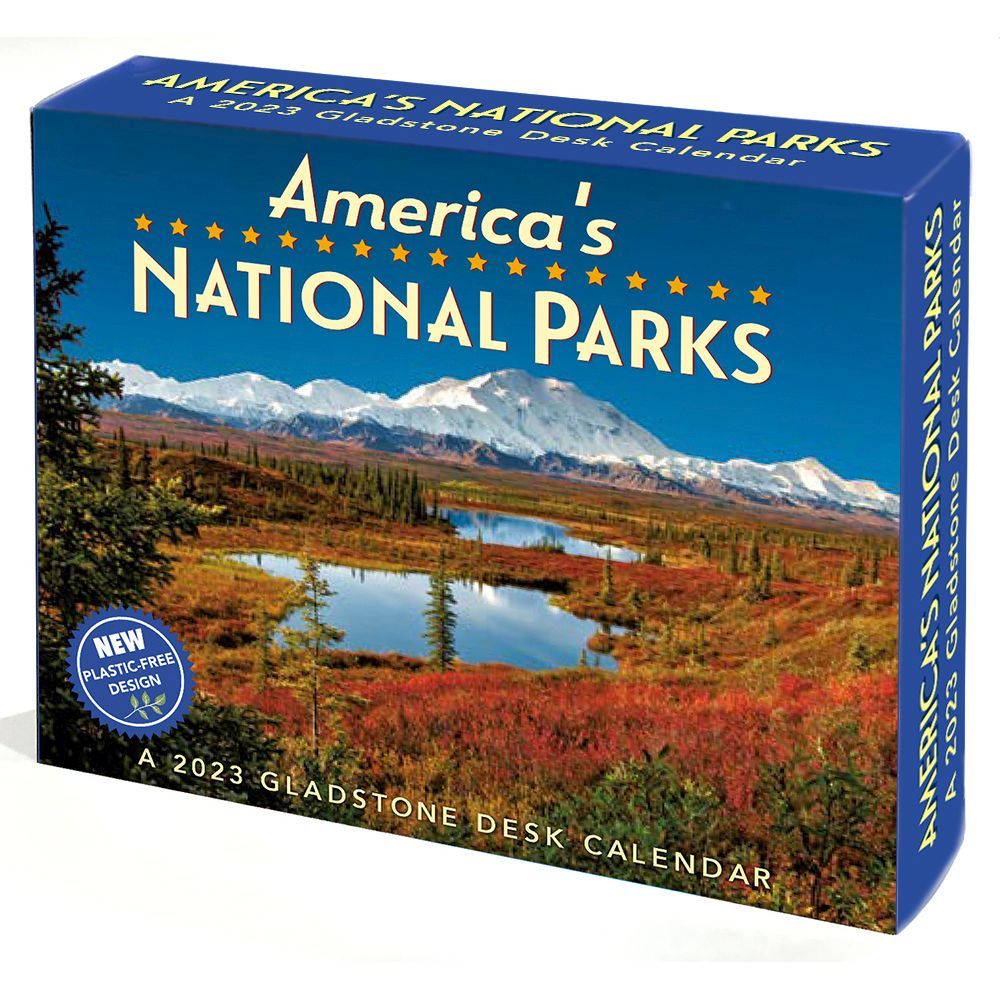 American National Parks 2023 Desk Calendar