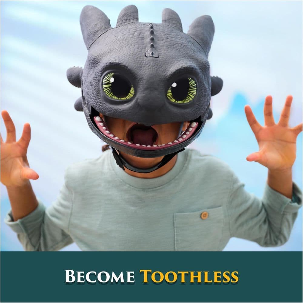 How to Train Your Dragon Movie Blast and Roar Toothless Mask Fifth Alternate Image