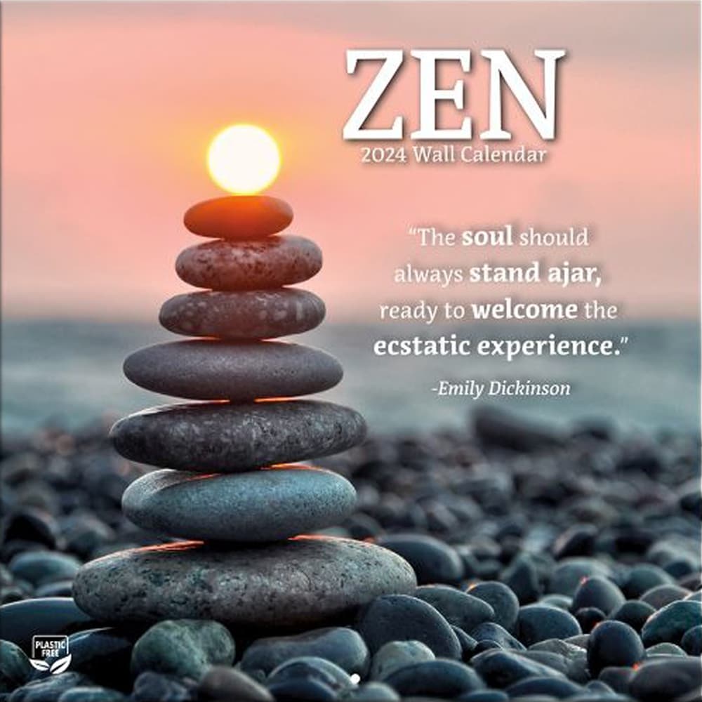 Zen Photo 2024 Mini Wall Calendar 