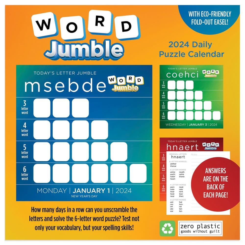 Word Jumble 2024 Box Calendar First Alternate Image width=&quot;1000&quot; height=&quot;1000&quot;