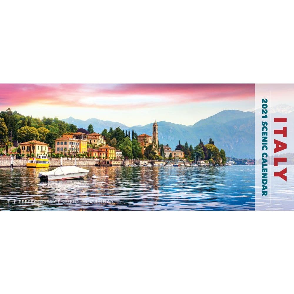 Italy Panoramic Wall Calendar