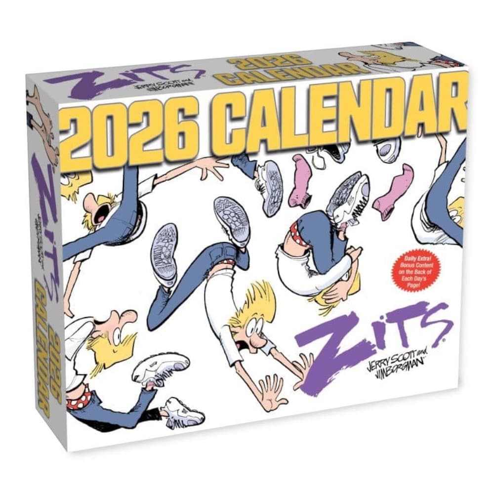 Zits 2026 Desk Calendar Main Product Image