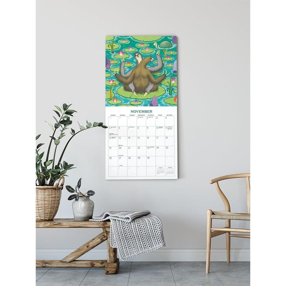 Kama Sutra Sloths 2024 Wall Calendar Fifth Alternate Image width=&quot;1000&quot; height=&quot;1000&quot;