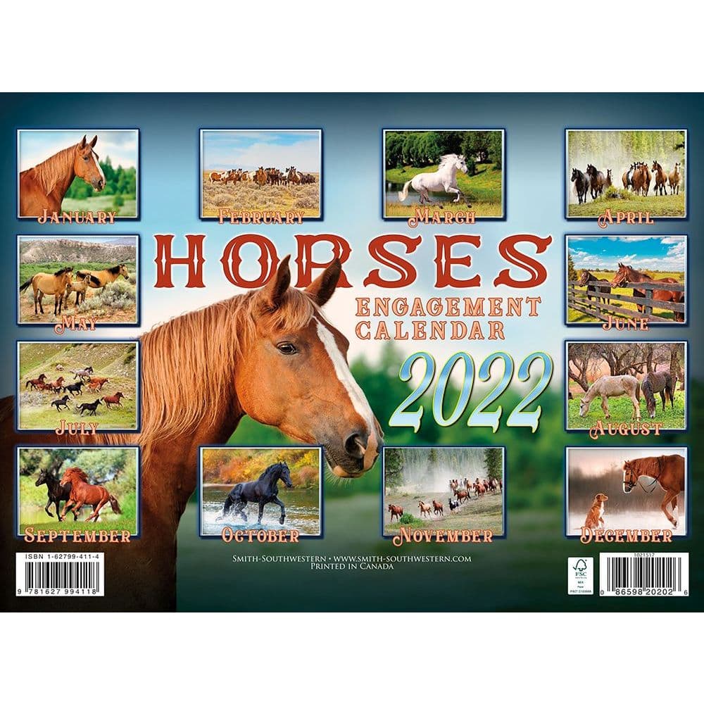 Horses 2022 Wall Calendar Calendars Com