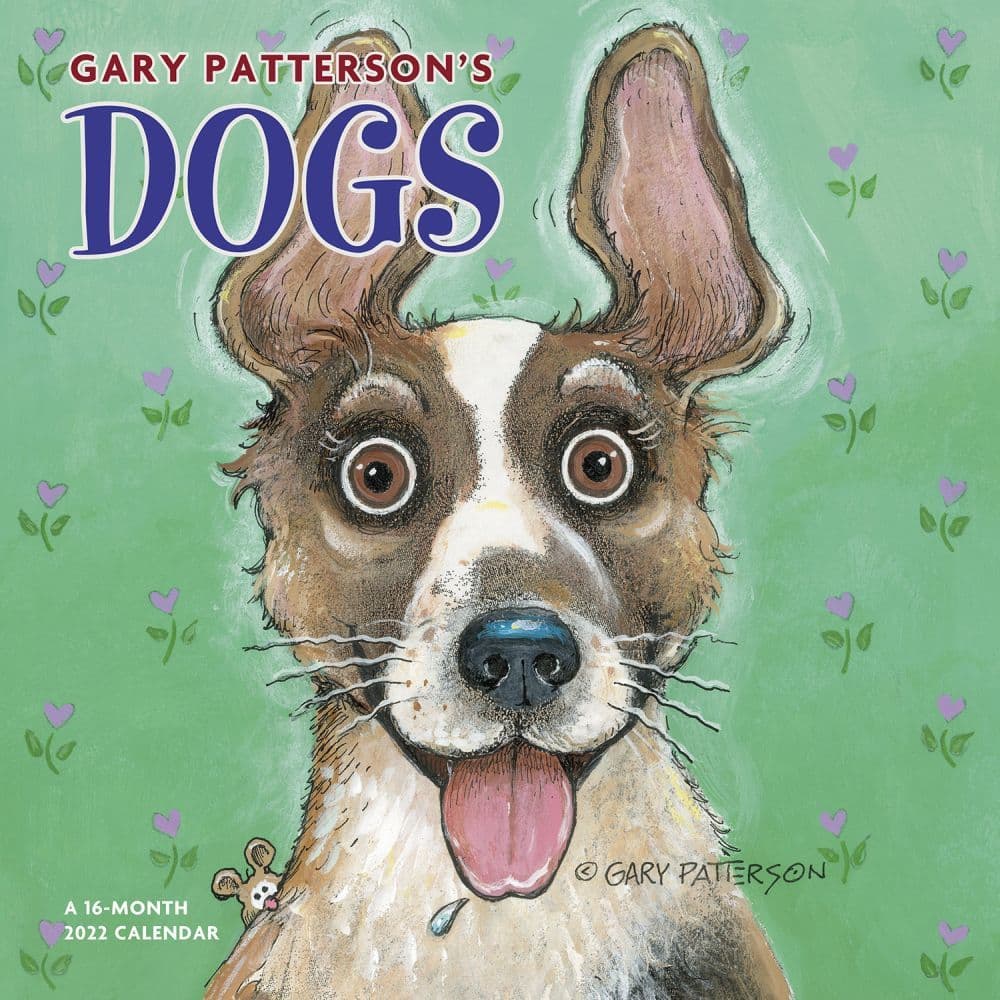 Dogs Pattersons 2022 Wall Calendar