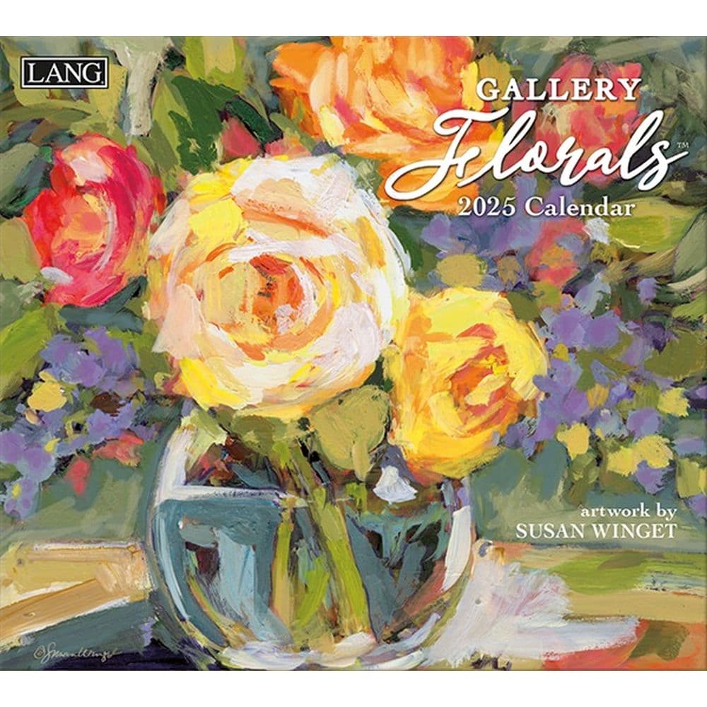 Gallery Florals by Susan Winget 2025 Wall Calendar Main Product Image width=&quot;1000&quot; height=&quot;1000&quot;