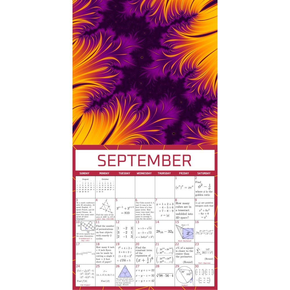 Mathematics 2023 Wall Calendar - Calendars.com
