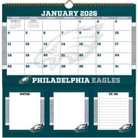 image NFL Philadelphia Eagles 2026 Memomate Spiral Wall Calendar